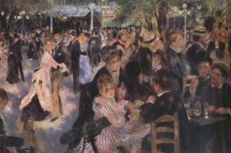 Pierre-Auguste Renoir Ball at the Moulin de la Galette (nn03)